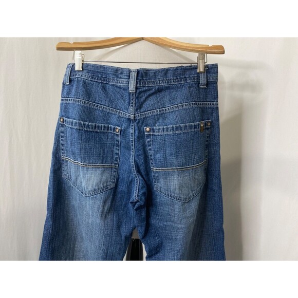 Y2K Men's 32 X 33 Jeans South Pole Blue Straight Relaxed 5 Pocket Vintage 1998 - Picture 8 of 11